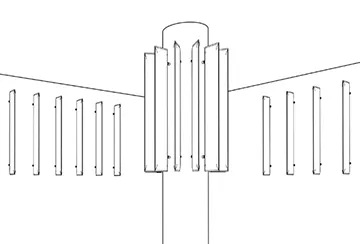 Baffle Direct plafond -en wandmontage