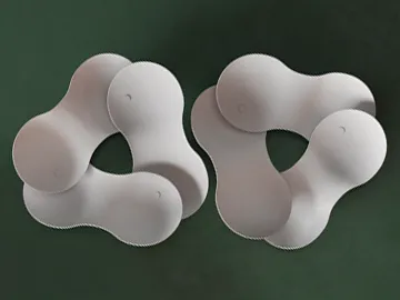 Clover wandmontage