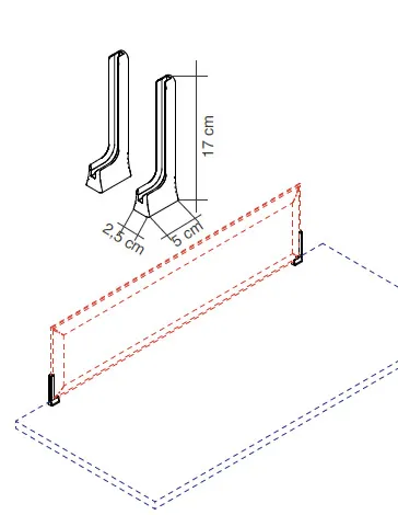 Corner bladklem
