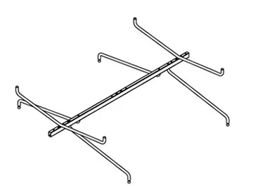 Flap Ceiling frame