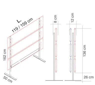 Mitesco Divider 3 hoog