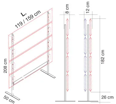 Mitesco Divider 4 hoog