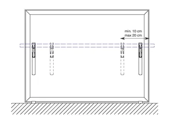 Oversize Desk maatvoering en montage