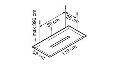 Oversize Lux 1 ledstrip