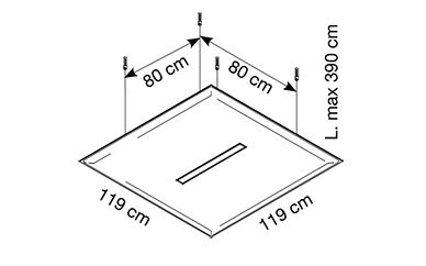 Oversize Lux 1 ledstrip