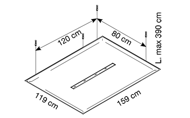 Oversize Lux 1 ledstrip