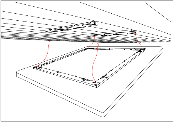 Snowcustom plafondmontage