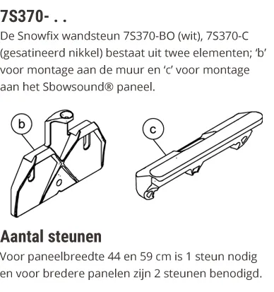Snowfix wandsteun