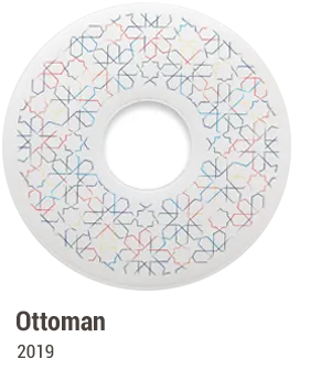 Snowsound Art Ottoman