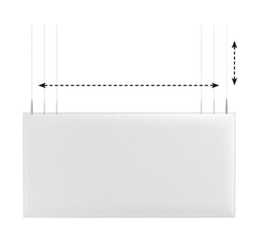 Akoestisch Baffle paneel