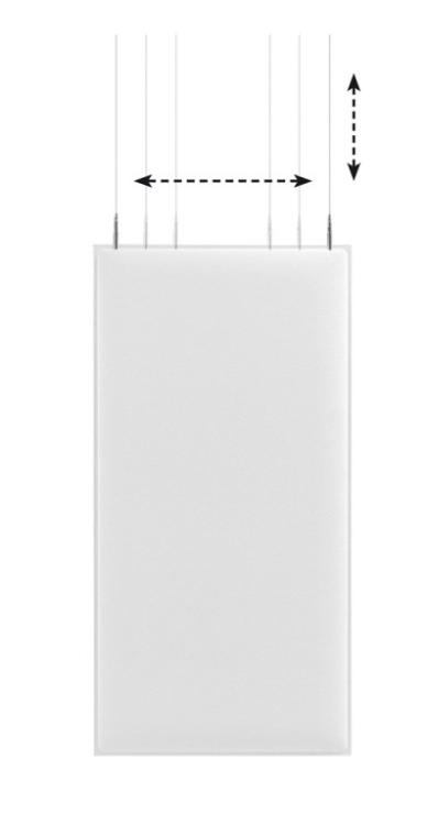 Akoestisch Baffle paneel