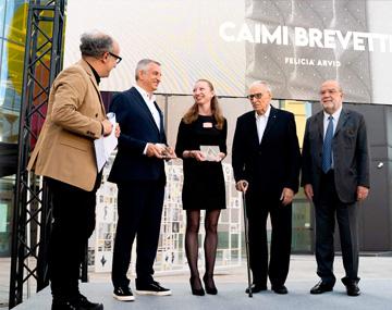 Caimi wint voor de derde keer de Compasso d'Oro-prijs