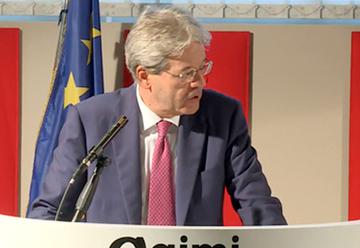 Italiaanse Minister-president Paolo Gentiloni bezoekt Caimi Brevetti